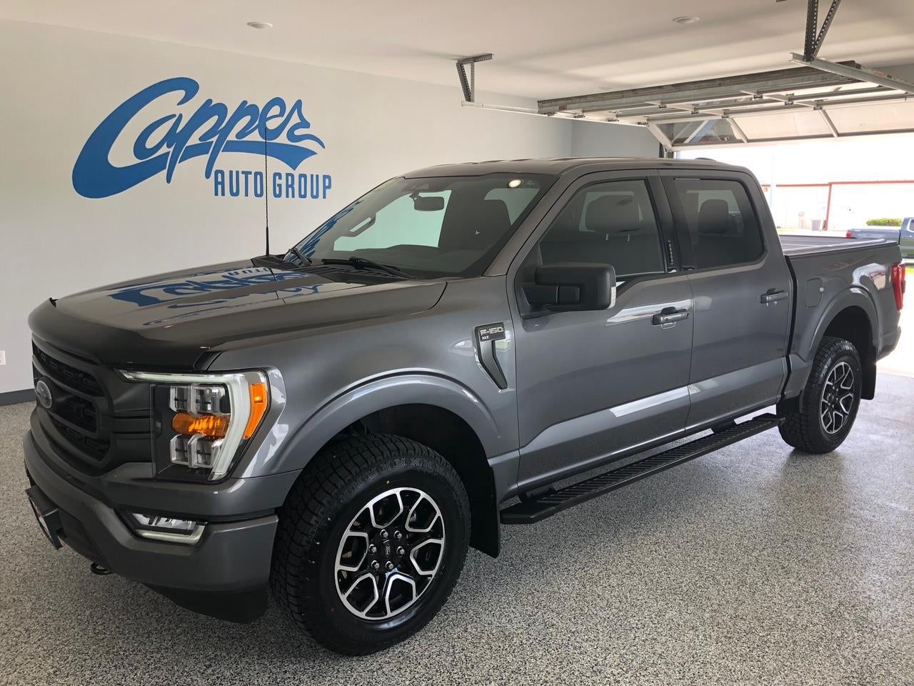 2023 Ford F-150 XL in Carbonized — front three-quarter view