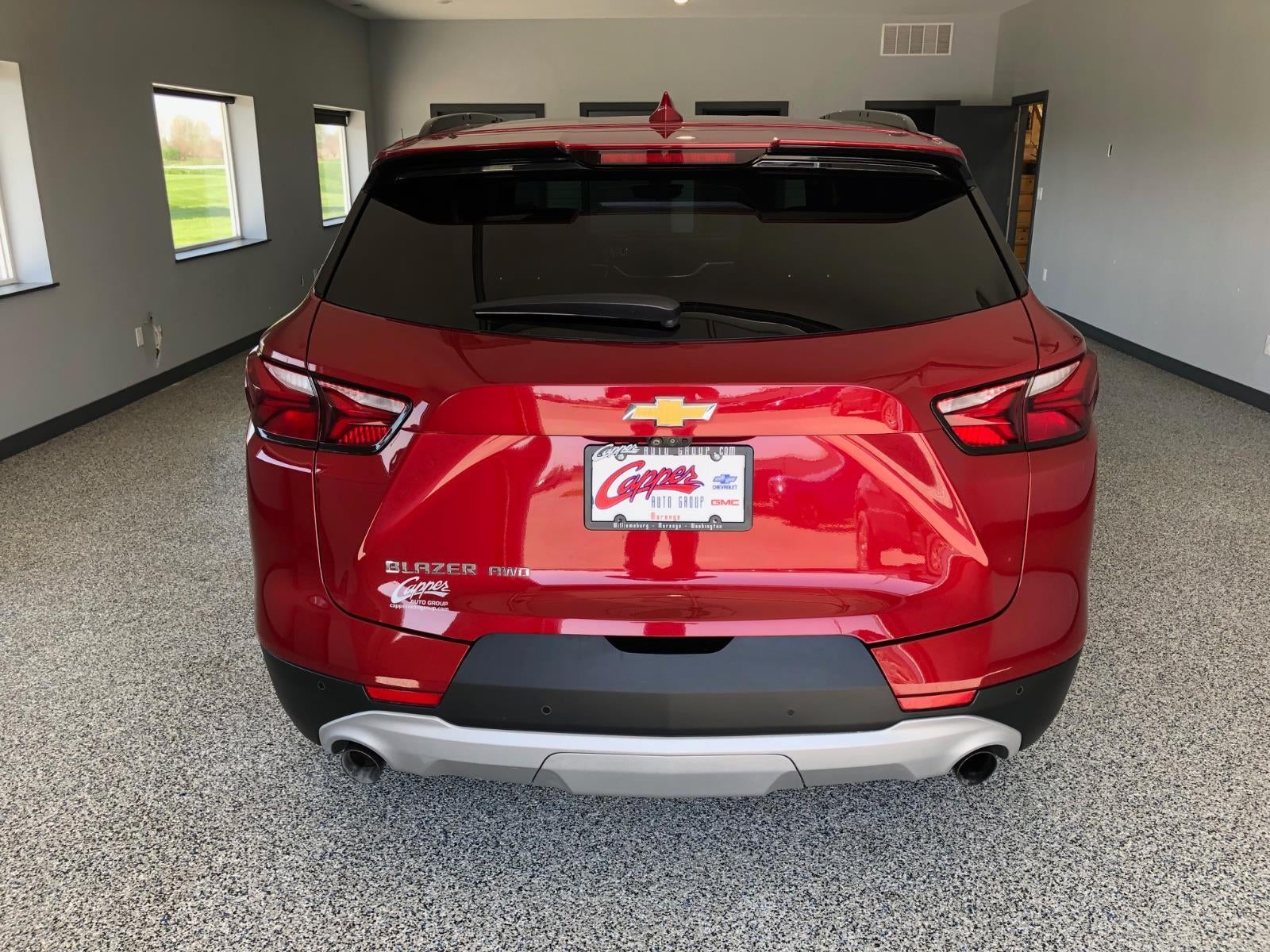 2019 Chevrolet Blazer — rear three-quarter view
